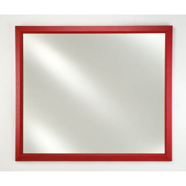Afina Corporation Framed Mirror 24X30 Colorgrain Yellow Plain