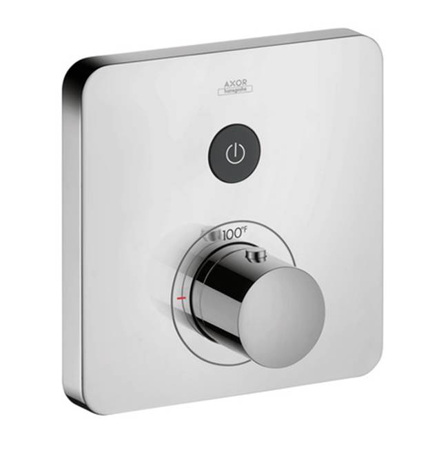 Axor ShowerSelect Thermostatic Trim SoftCube for 1 Function in Chrome
