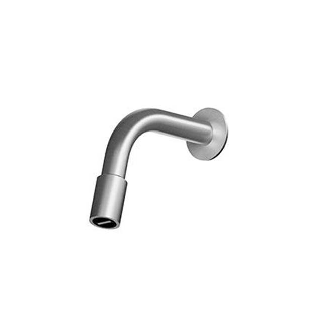 MGS Bagno Shower head with arm and flange Stainless Steel Polished