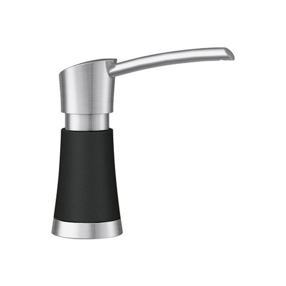 Blanco Artona Soap Dispenser - PVD Steel/Coal Black
