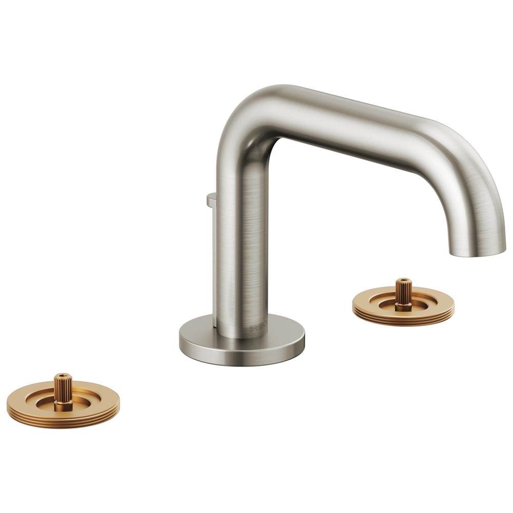 Brizo Litze® Widespread Lavatory Faucet with Low Spout - Less Handles 1.2 GPM