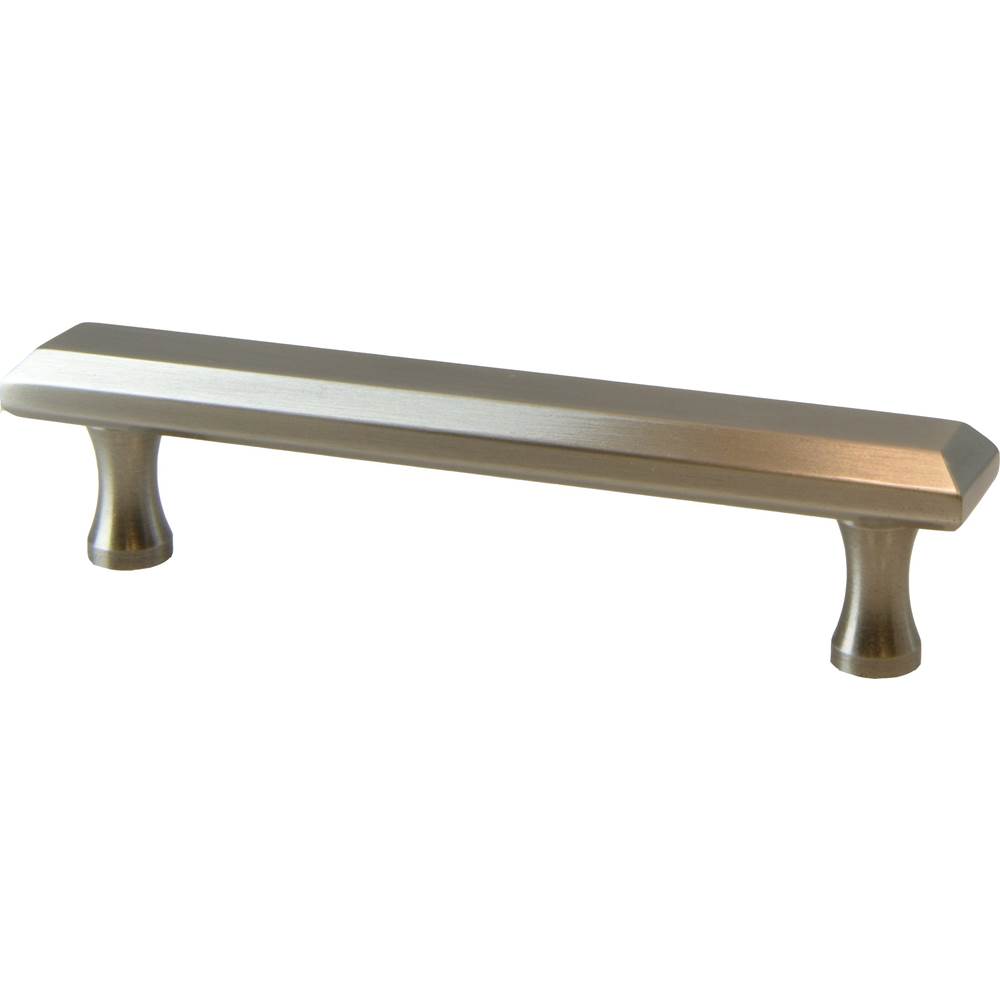Colonial Bronze Cabinet Pull Hand Finished in Weathered Brass