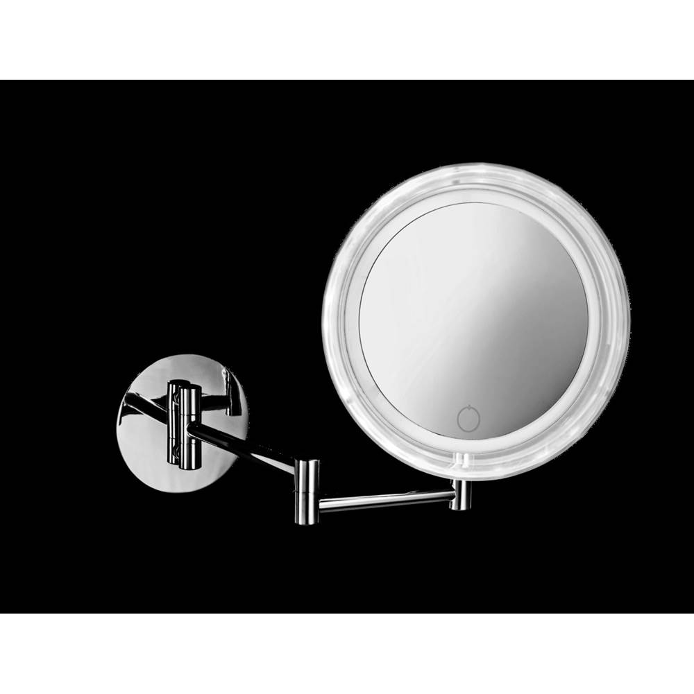 Decor Walther Bs 16 Touch 5X - Led Cosmetic Mirror Illuminated - Wm - Chrome (Battery Operated)