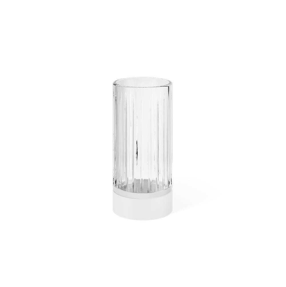 Decor Walther DW Century Smg Tumbler - White Matte With Tumbler Made Of Kristall - Edged