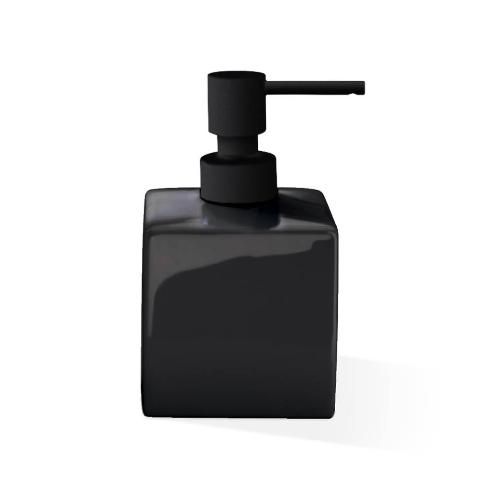 Decor Walther DW DW 525 Soap Dispenser Porcelain Black - Black Matte