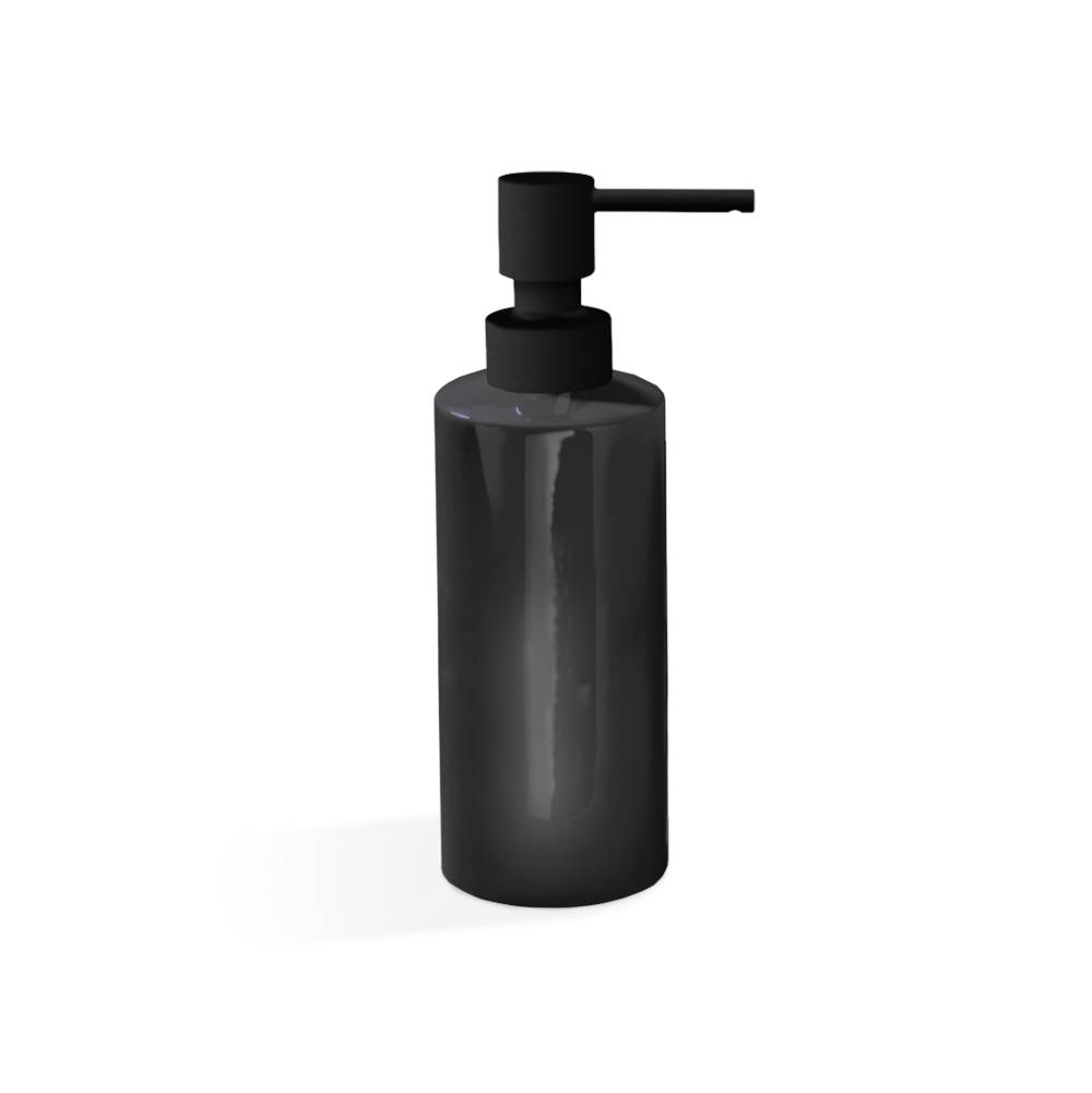 Decor Walther DW DW 480 Soap Dispenser Porcelain Black / Black Matte
