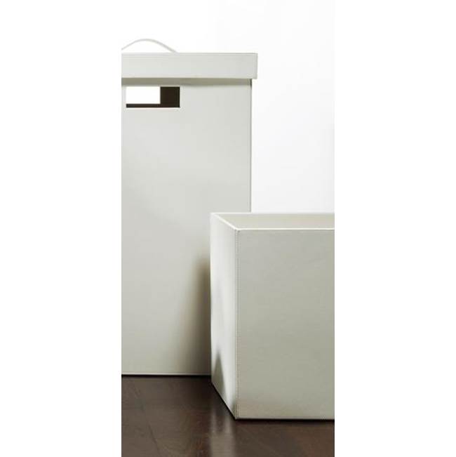 Decor Walther Brownie Pk Paper Bin Without Cover - Square - White