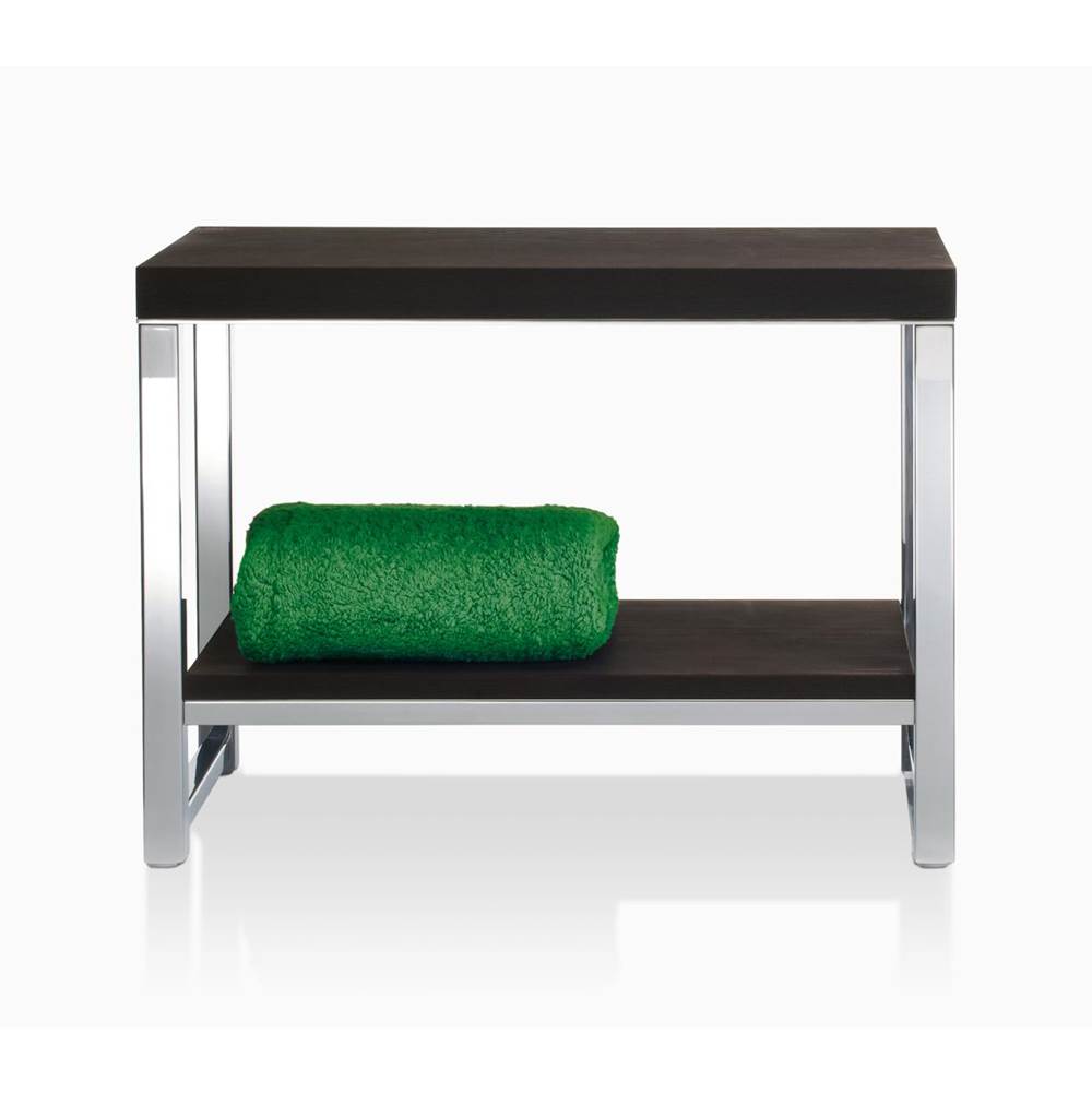 Decor Walther Wo Sme Wood Bench With Board - Stainless