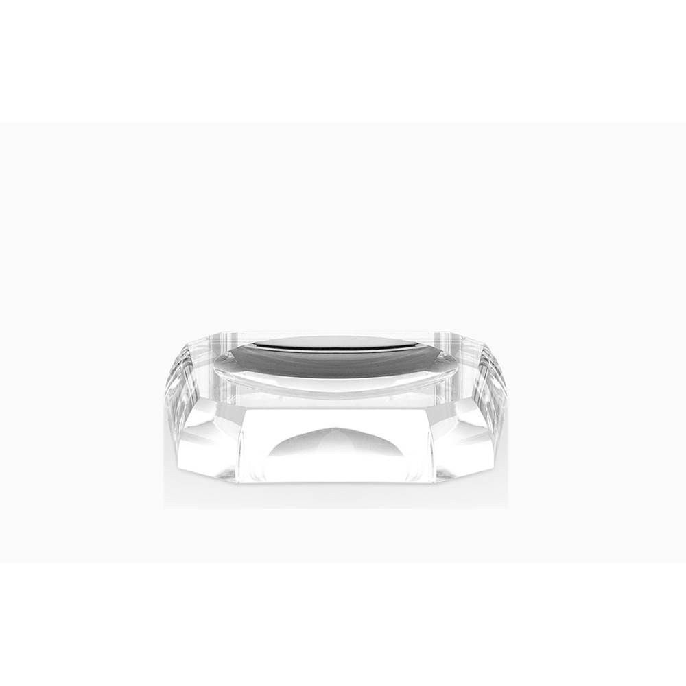 Decor Walther Kr Sts Kristall Soap Dish - Crystal Clear