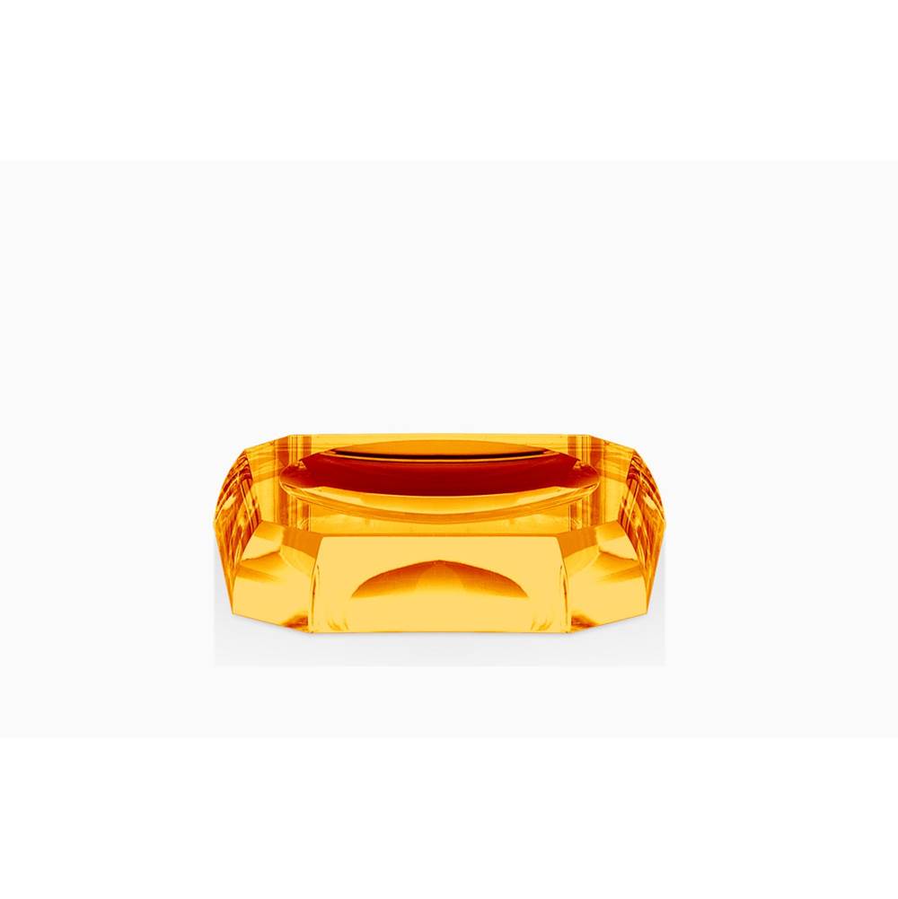 Decor Walther Kr Sts Kristall Soap Dish - Amber