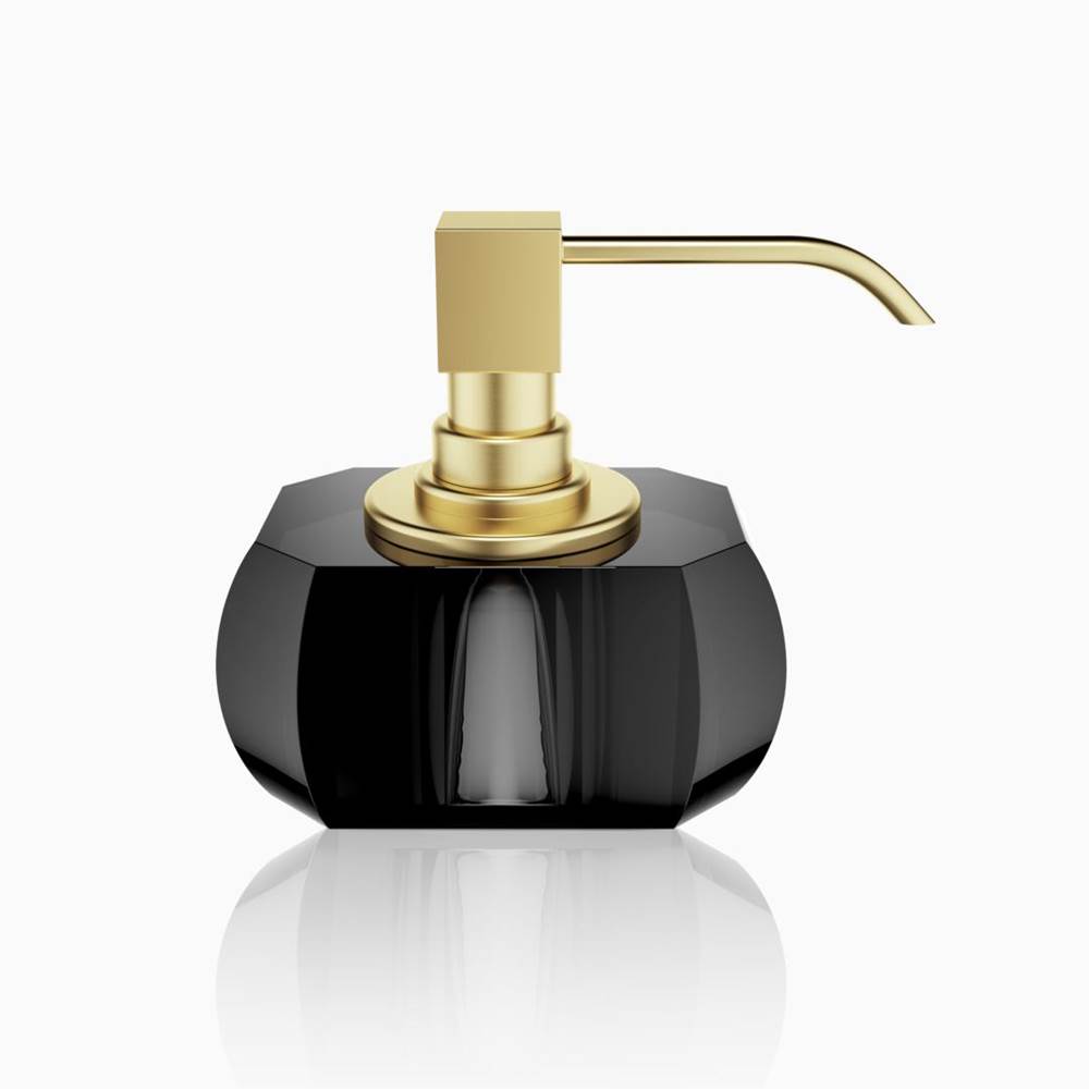 Decor Walther Kr Ssp Kristall Soap Dispenser - Anthracite/Gold Matte