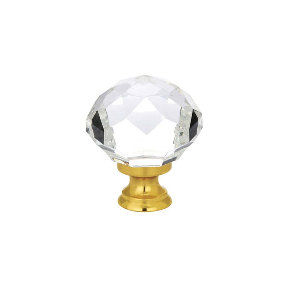 Emtek Diamond Wardrobe Knob, 1-3/4'', US26