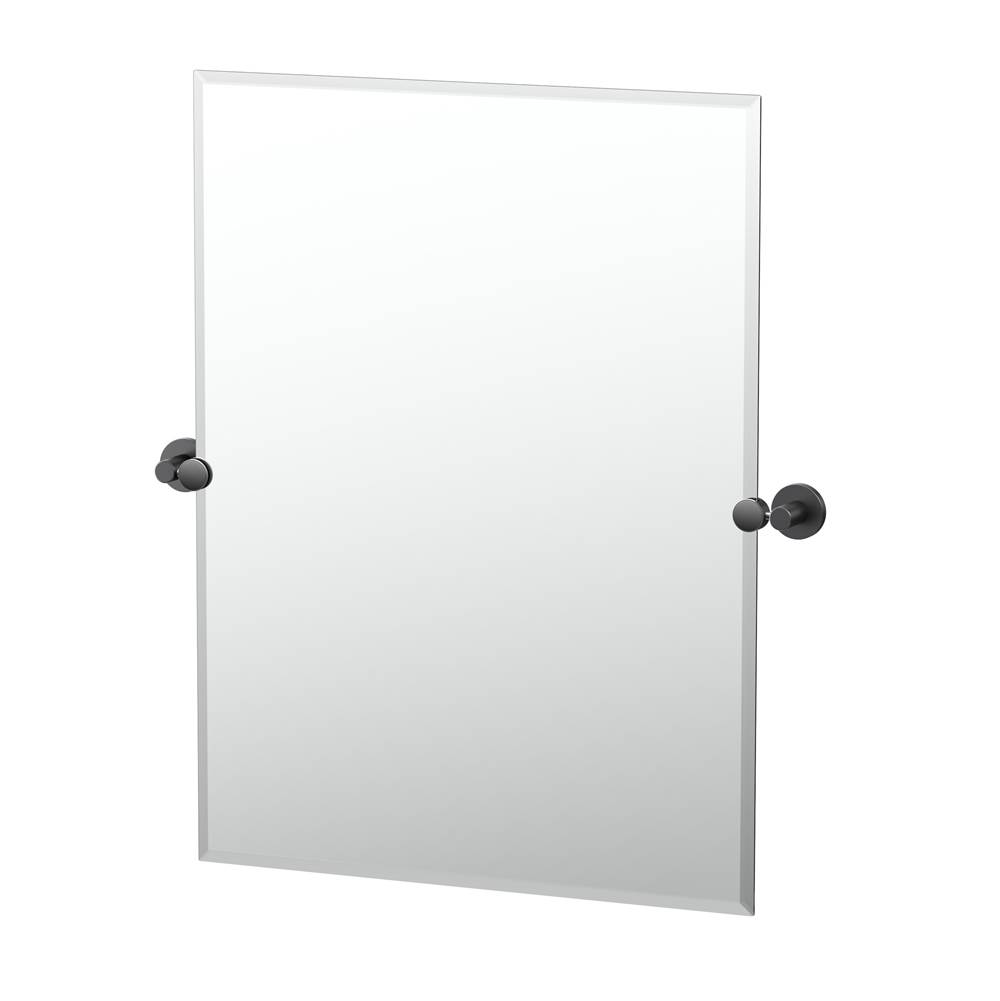 Gatco Reveal 31.5''H Rectangle Mirror Matte Blk