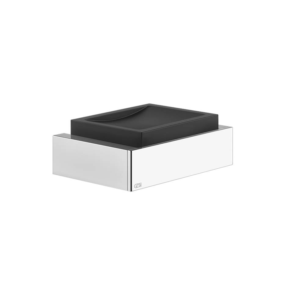 Gessi Wall-Mounted Soap Dish - Black Neolyte