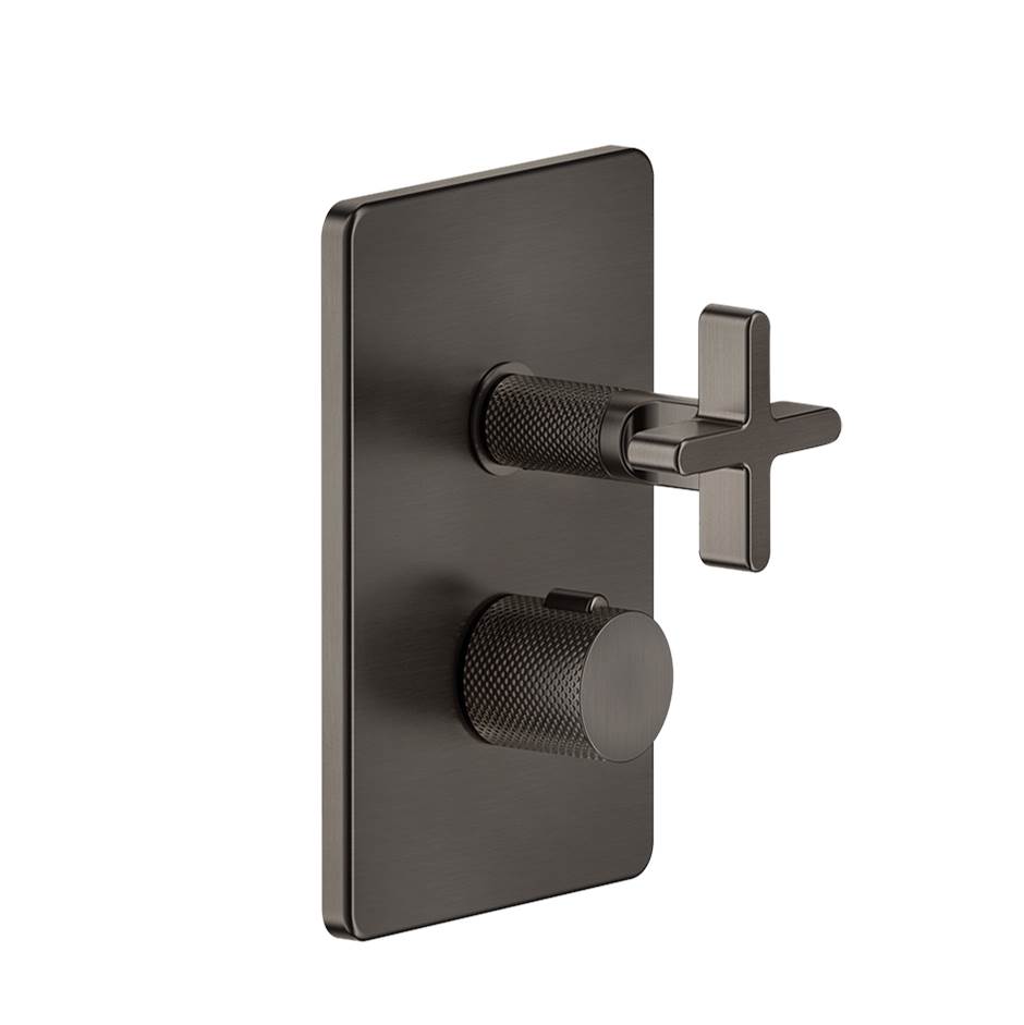 Gessi Trim Parts Only External Parts For 3-Way Thermostatic Diverter And Volume Control