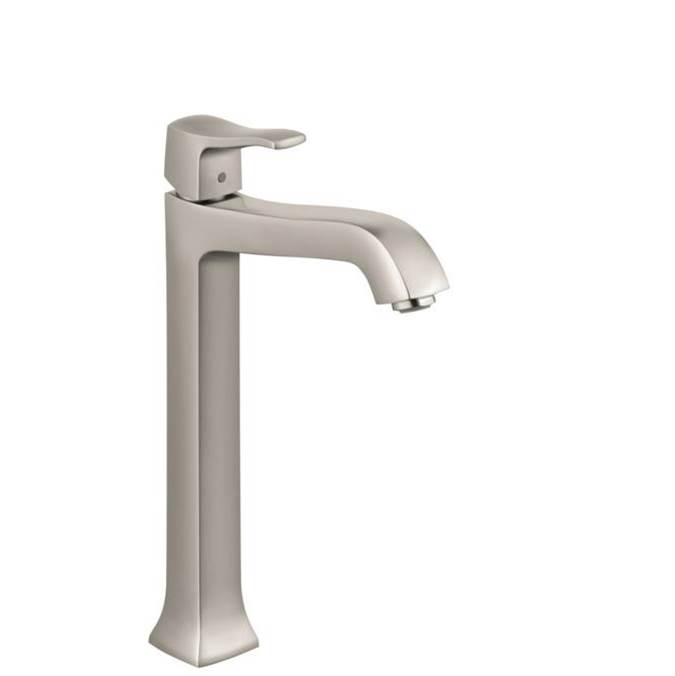 Hansgrohe Metris C Single-Hole Faucet 250 with Pop-Up Drain, 1.2 GPM in Brushed Nickel