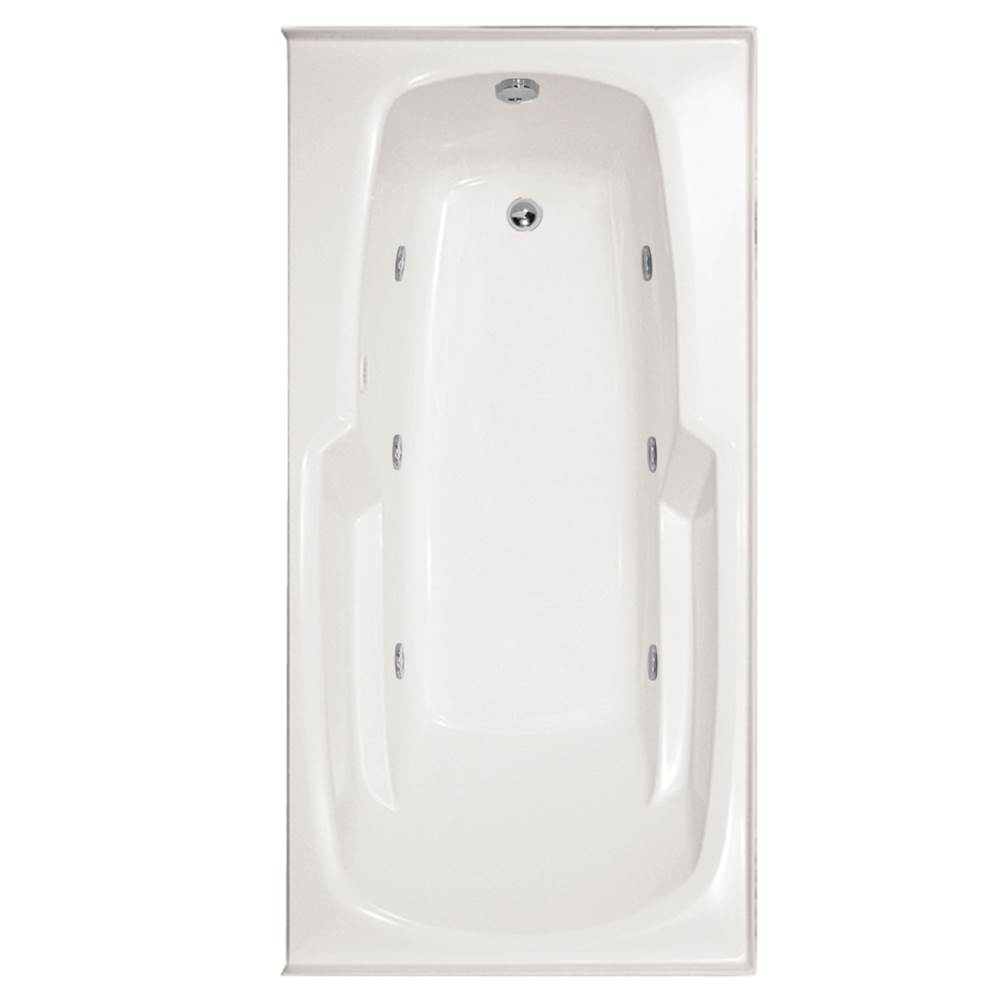 Hydro Systems ENTRE 6632 GC W/WHIRLPOOL SYSTEM-WHITE-RIGHT HAND