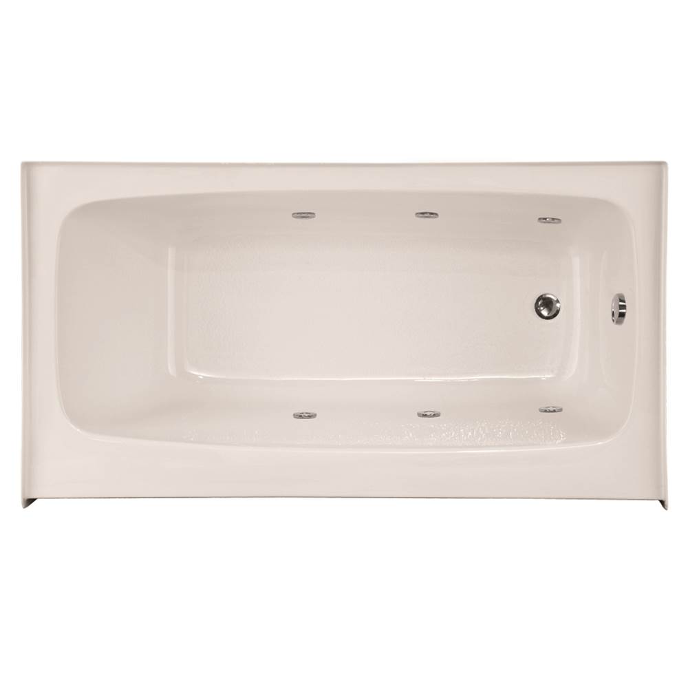 Hydro Systems REGAN 6632 AC W/WHIRLPOOL SYSTEM-WHITE-RIGHT HAND