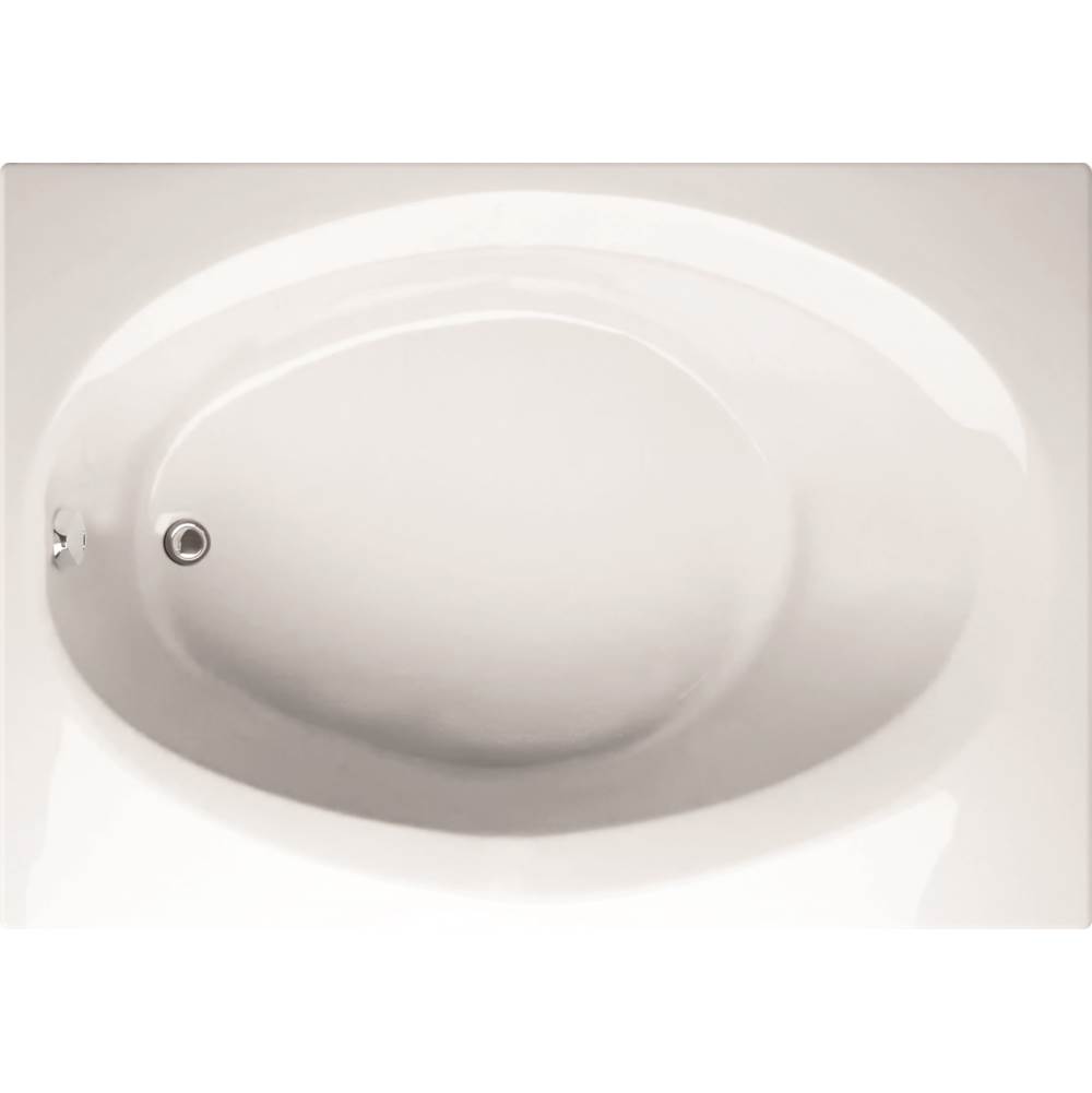 Hydro Systems RUBY 6042 STON SHALLOW DEPTH, TUB ONLY - WHITE