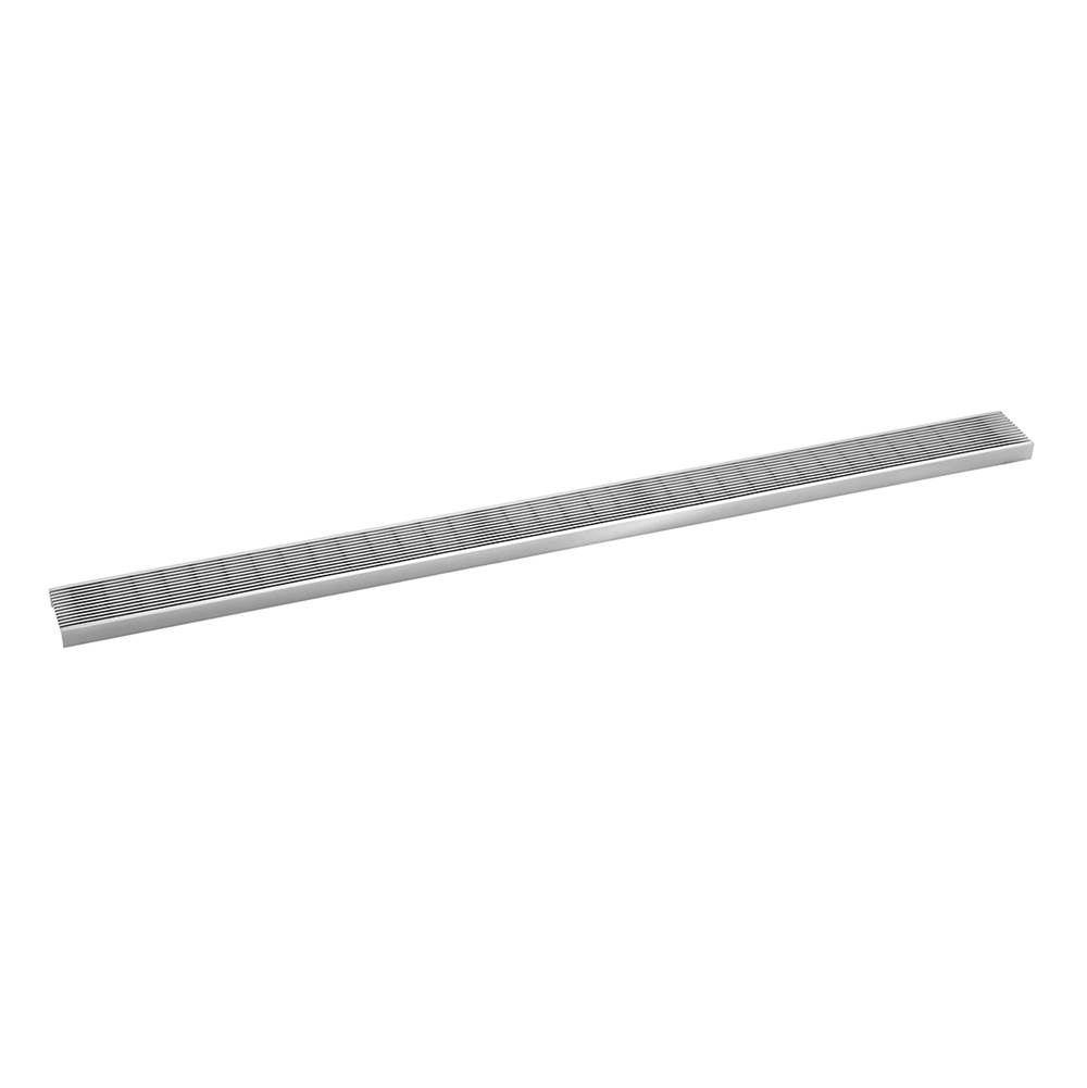 Infinity Drain 60'' Wedge Wire Grate for S-LAG 65/S-AS 65/S-AS 99 in Satin Stainless