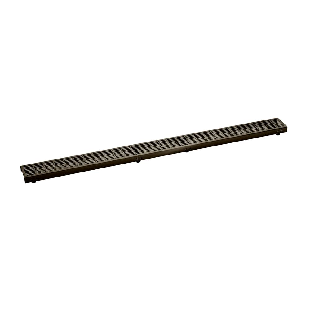 Infinity Drain 48'' Perforated Slotted Pattern Grate for FXIG 65/FFIG 65/FCBIG 65/FCSIG 65/FTIG 65 in Oil Rubbed Bronze