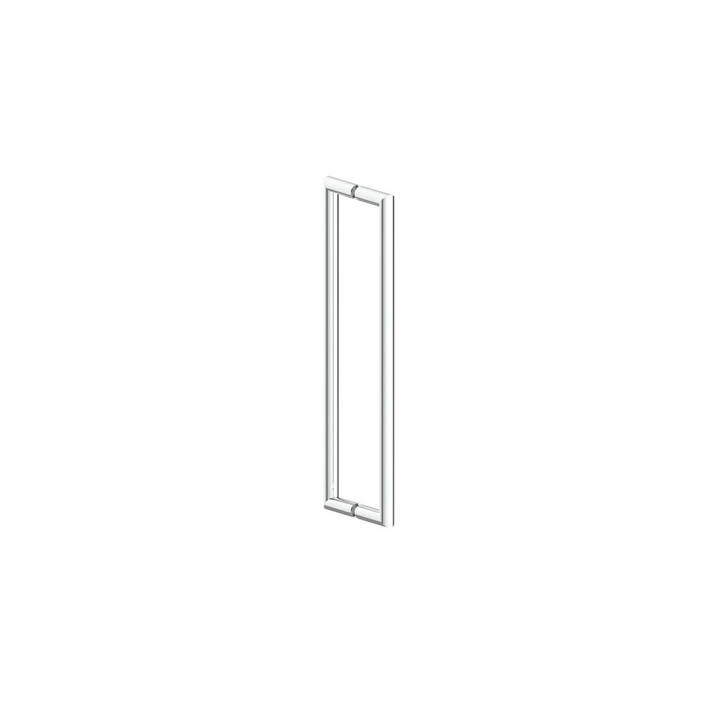 Kartners SEVILLE - 24-inch Double Shower Door Handle-Matte White