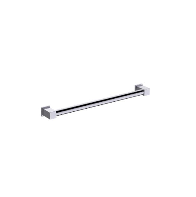 Kartners 9800 Series  24-inch Round Grab Bar with Square Ends-Oil Rubbed Bronze
