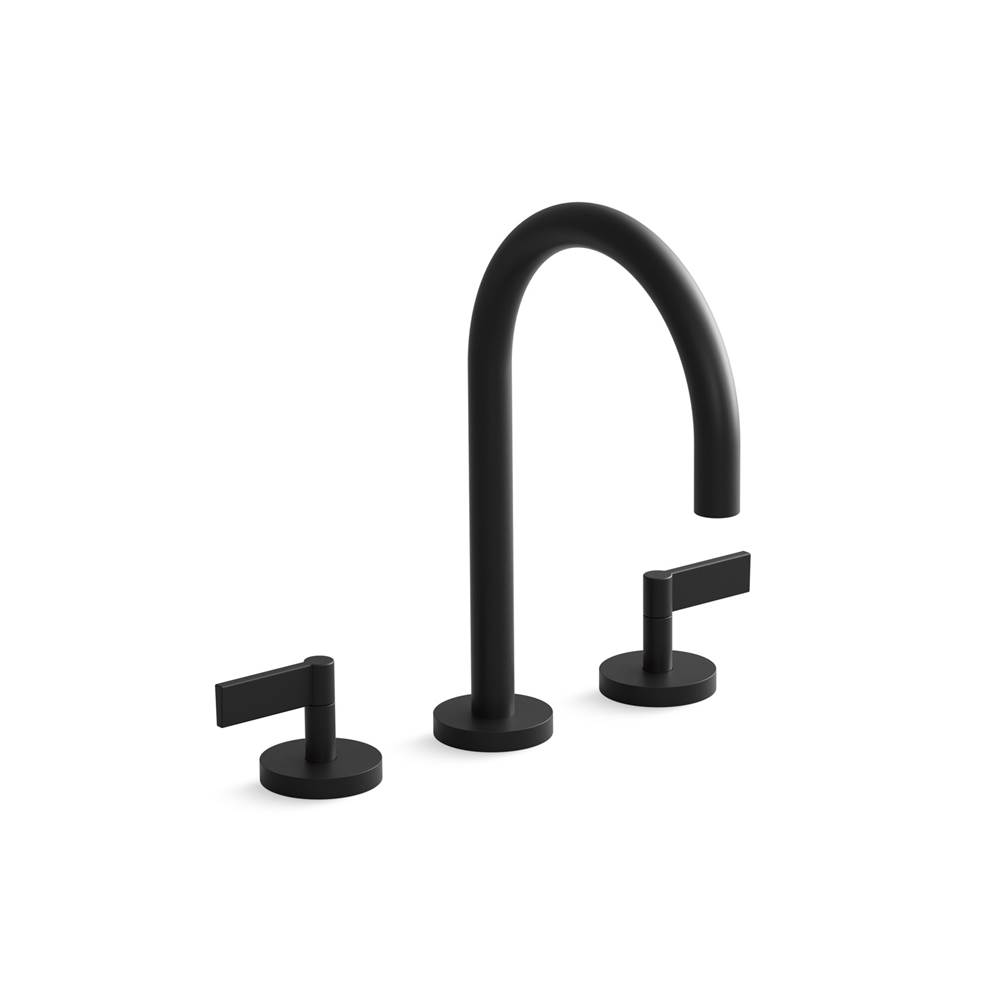 Kallista One™ Sink Faucet, Gooseneck, Lever Handles