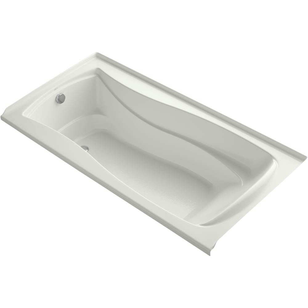 Kohler Mariposa® 60'' x 36'' integral flange Heated BubbleMassage™ air bath with left-hand drain