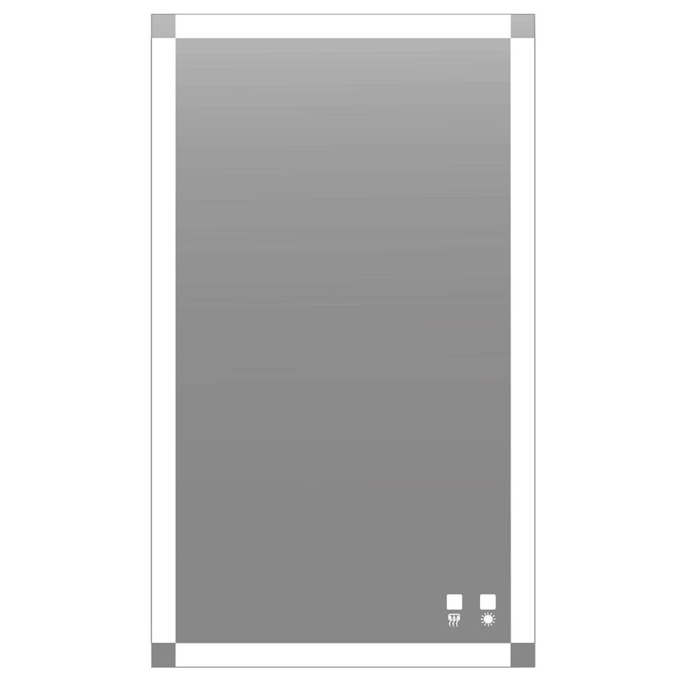 Madeli Tranquility Illuminated Slique Mirror, Mirror. 24'' X 36'' Lumentouch , On/Off Dimmer Switch. Defogger, Vertical Installation