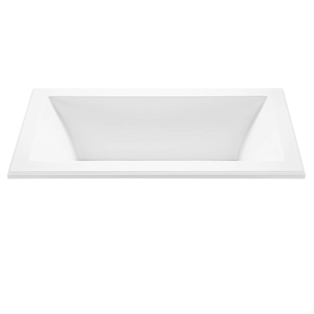 MTI Baths Madelyn 2 Acrylic Cxl Drop In Stream - White (65.625X36)