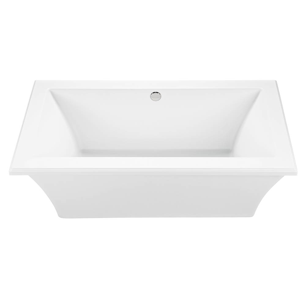 MTI Baths Madelyn 3 Acrylic Cxl Freestanding W/Pedestal Air Bath Elite - White (65.5X35.625)