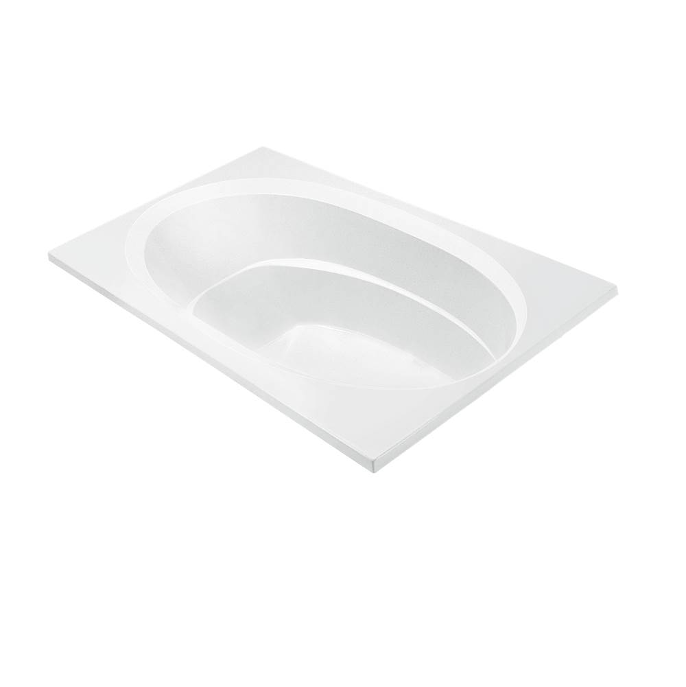 MTI Baths Seville 4 Acrylic Cxl Drop In Air Bath/Whirlpool - White (71.5X42)