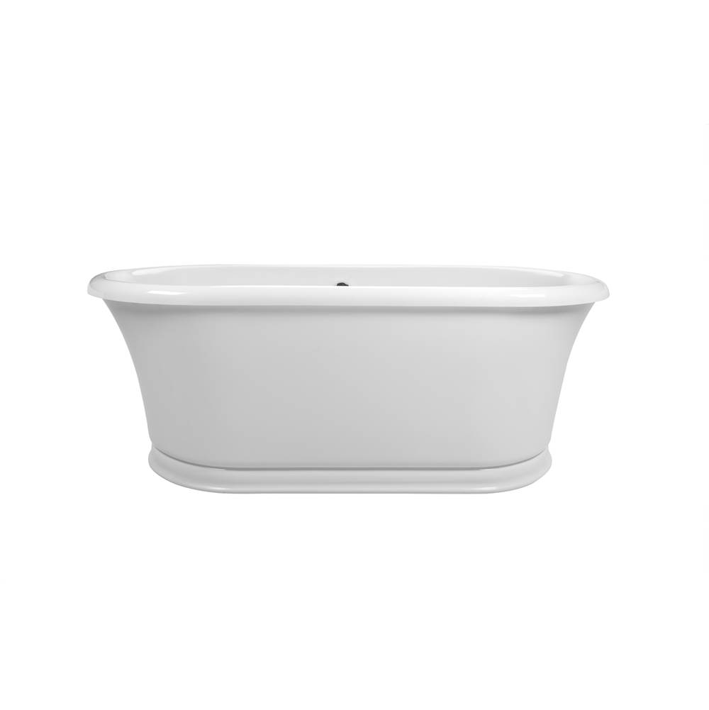 MTI Baths Laney 2 Acrylic Cxl Freestanding Air Bath - White (65X33.75)