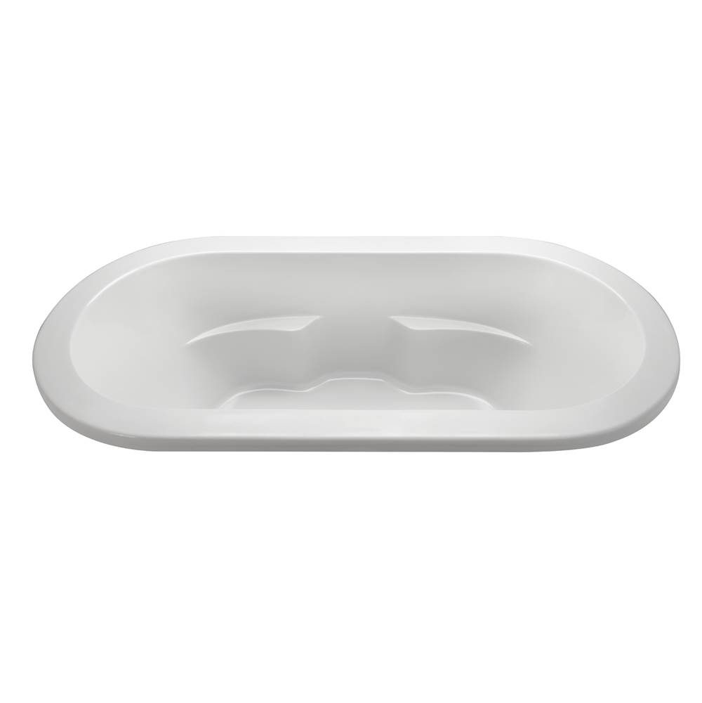 MTI Baths New Yorker 7 Acrylic Cxl Undermount Stream - White (71.75X36)