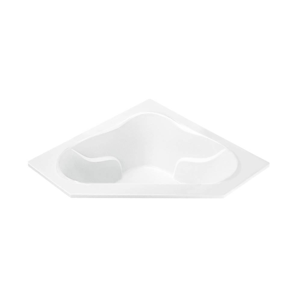 MTI Baths Cayman 2 Acrylic Cxl Drop In Corner Ultra Whirlpool- White (54X54)