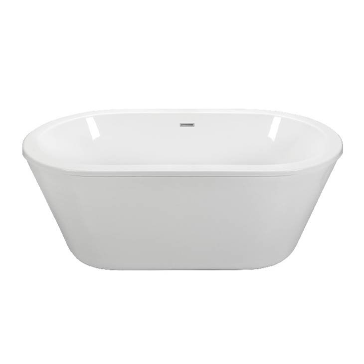 MTI Baths New Yorker 11 Acrylic Cxl Freestanding Air Bath Elite - White (66X36)