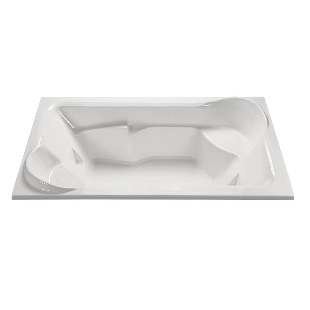 MTI Baths Siesta Acrylic Cxl Drop In Whirlpool - White (79.5X48)
