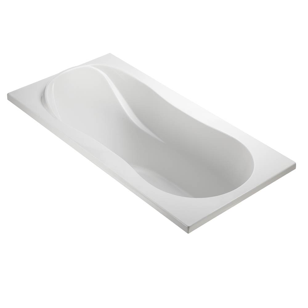 MTI Baths Reflection 1 Acrylic Cxl Drop In Air Bath/Whirlpool - Biscuit (65.75X35.75)