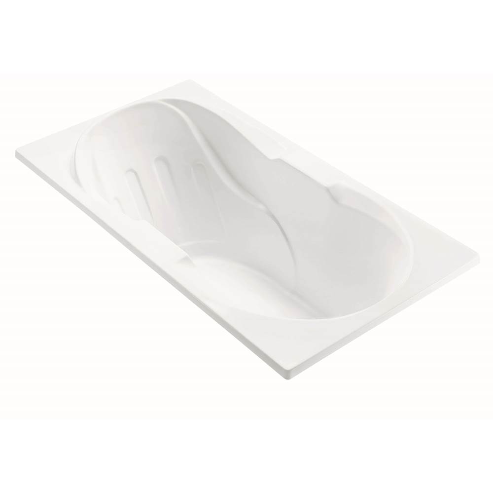 MTI Baths Reflection 2 Dolomatte Drop In Air Bath/Whirlpool - White (65.75X35.75)