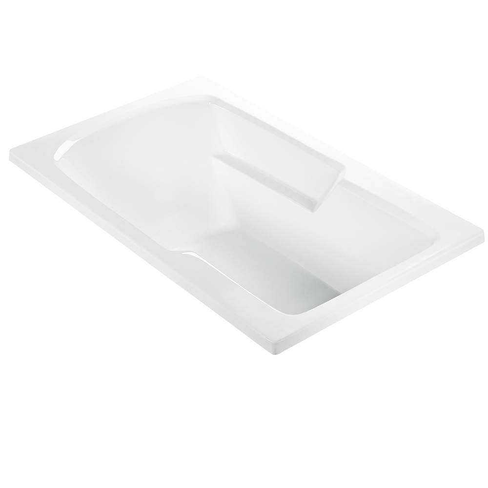 MTI Baths Wyndham 1 Acrylic Cxl Drop In Air Bath Elite/Microbubbles - White (59.75X35.75)