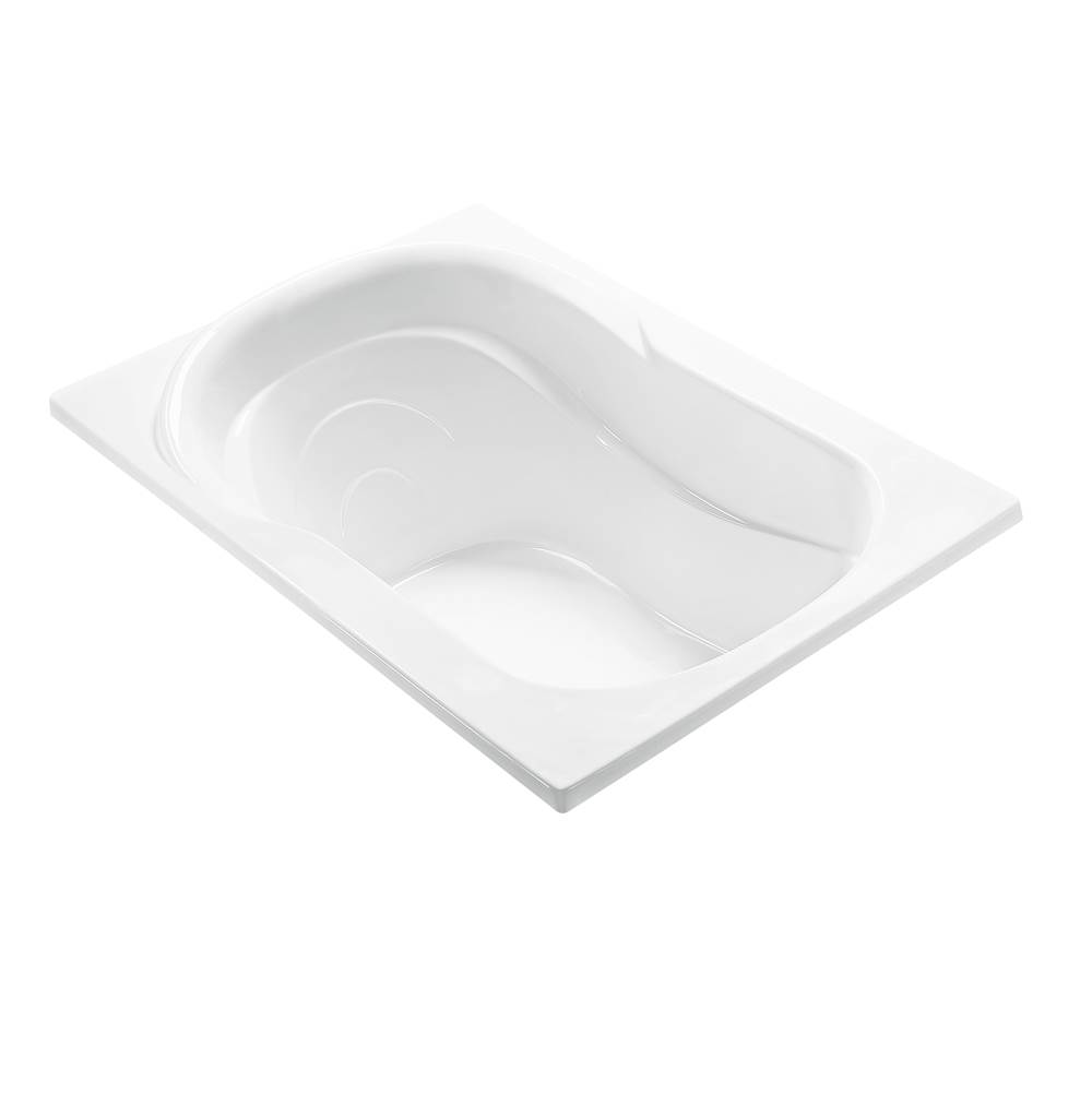 MTI Baths Reflection 3 Acrylic Cxl Drop In Air Bath Elite/Stream - White (59.75X41.5)
