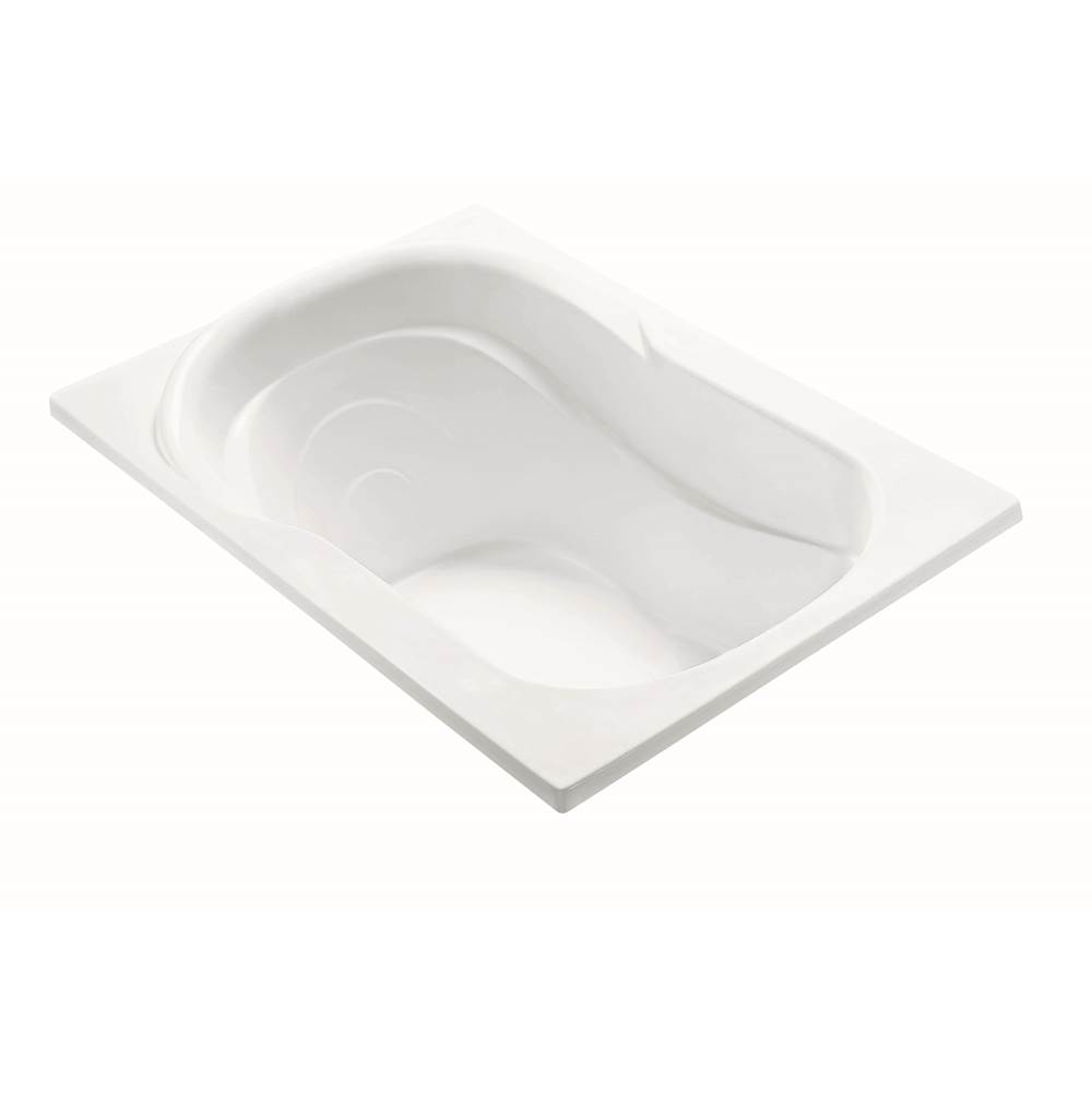 MTI Baths Reflection 3 Dolomatte Drop In Stream - White (59.75X41.5)