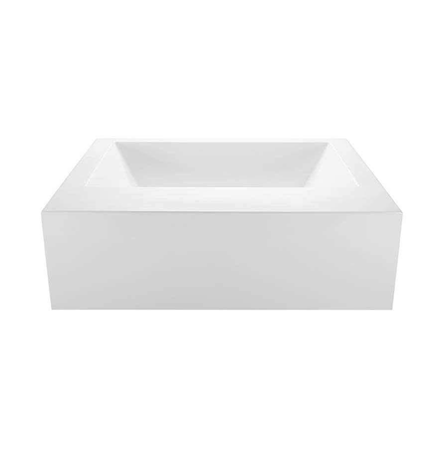 MTI Baths Metro 2 Acrylic Cxl Sculpted 2 Side Air Bath - White (71.75X41.875)
