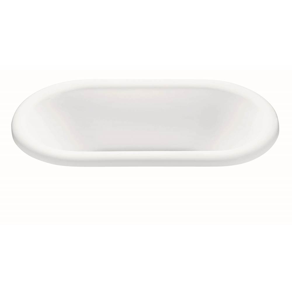 MTI Baths Melinda 3 Dolomatte Drop In Air Bath Elite - White (65.5X35)