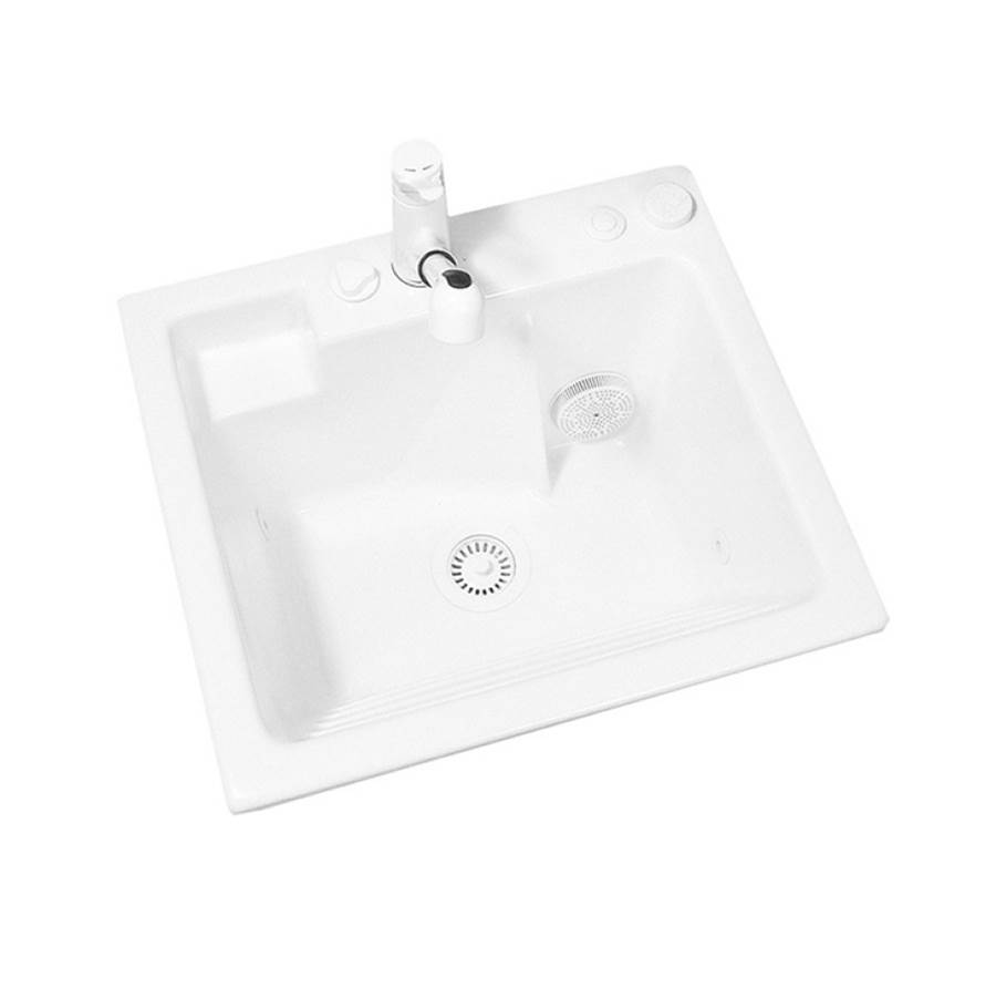 MTI Baths WHITE JENTLE PED WITH MICROBUBBLES