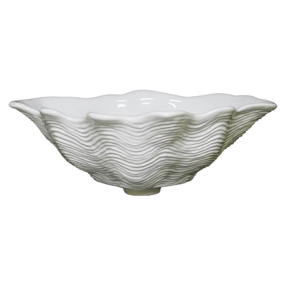 Marzi Sinks Oval Shell Fully Exposed  83 Matte Bisque
