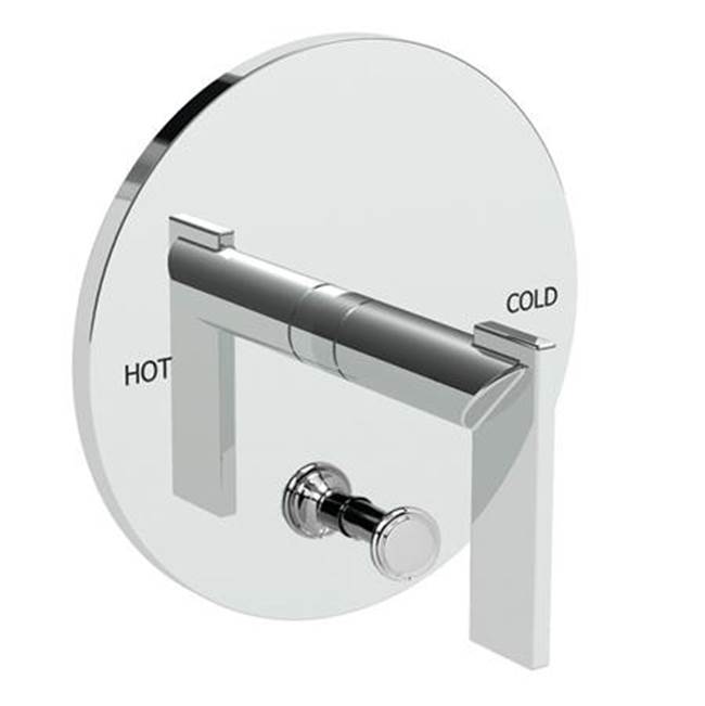 Newport Brass Keaton Balanced Pressure Tub & Shower Diverter Plate with Handle