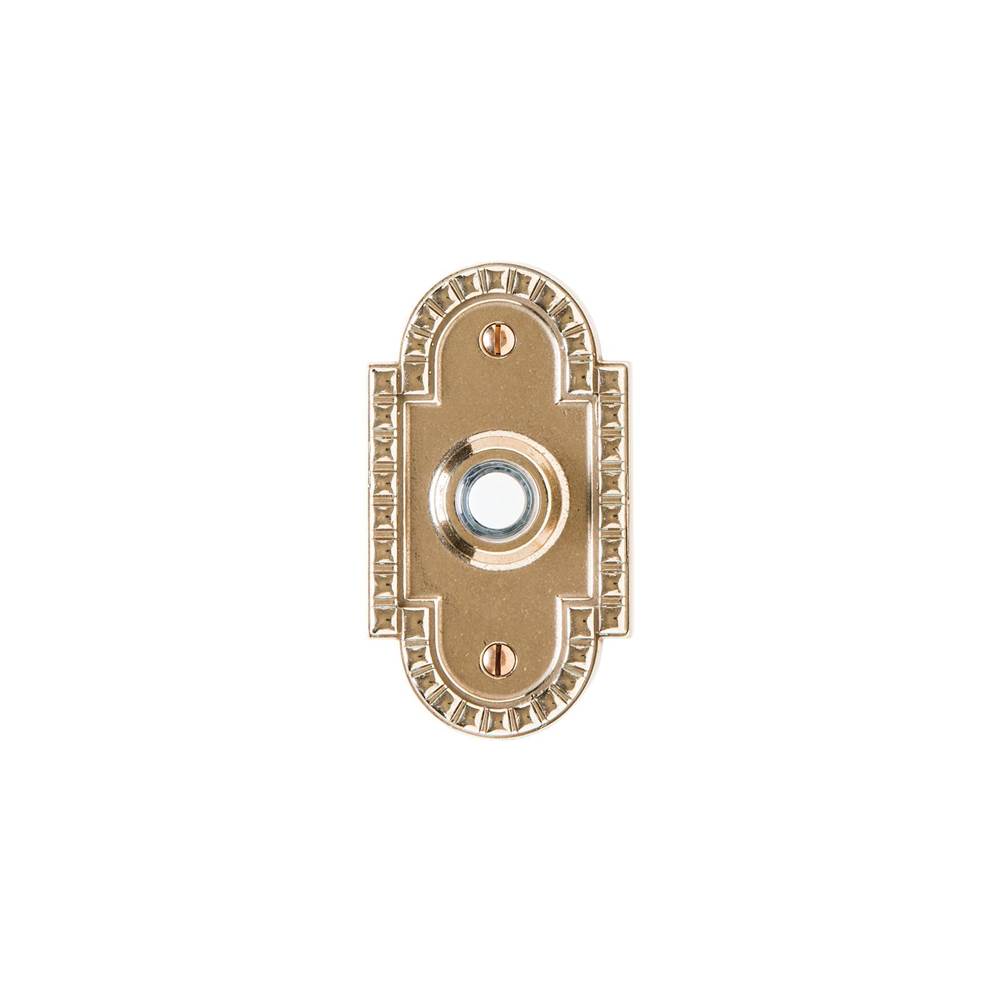 Rocky Mountain Hardware Corbel Arched Escutcheon Door Bell Button