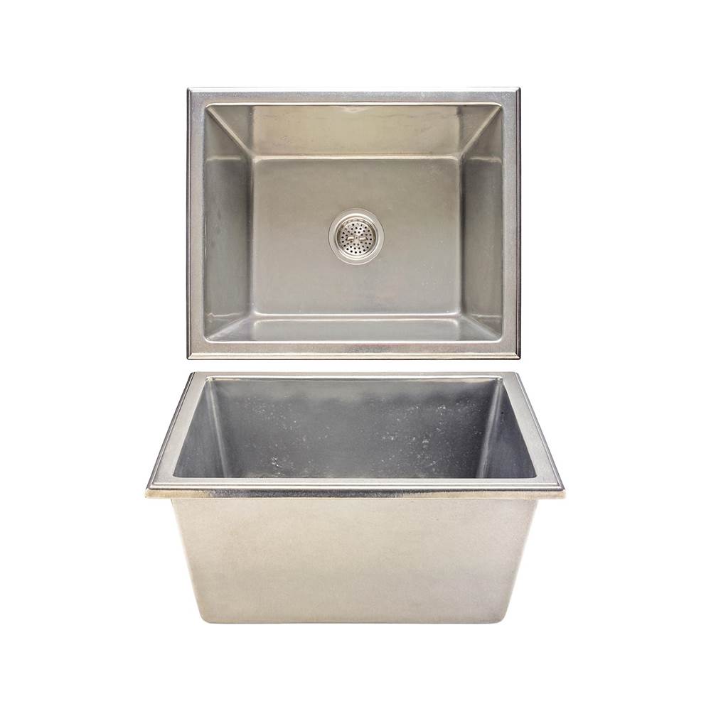 Rocky Mountain Hardware Plumbing Sink, Double Lago Combo, S/R or UC, DBL bowl